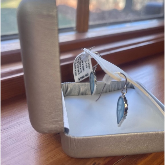 Tori Hill Sterling Silver Marcasite Earrings - Picture 14 of 17